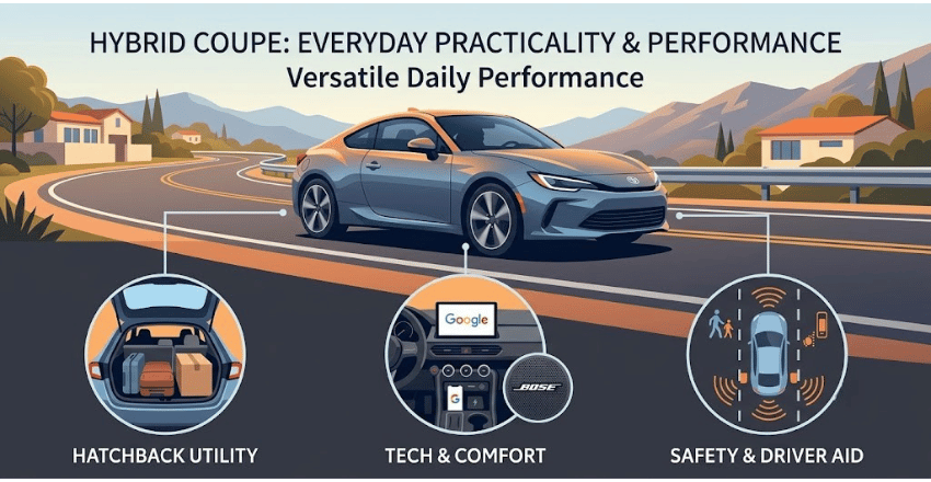 Interior, technology, and everyday practicality 