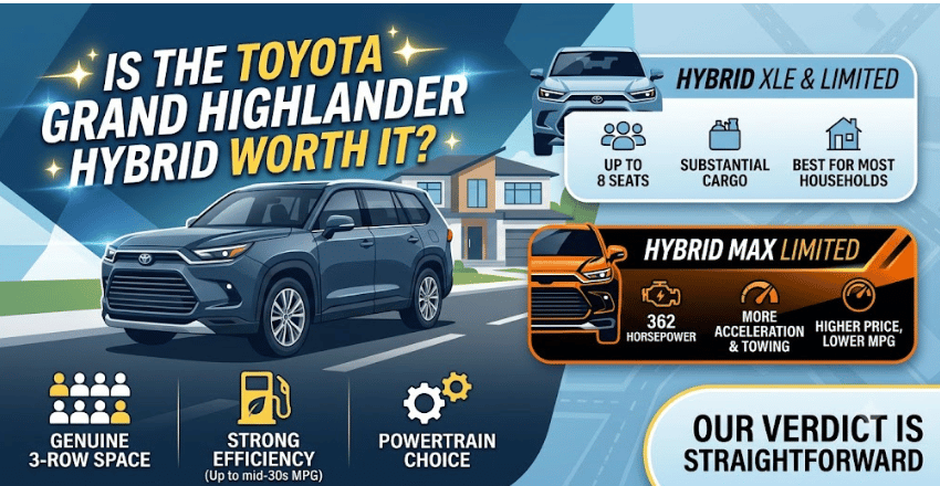 Is the Toyota Grand Highlander Hybrid Worth It? 