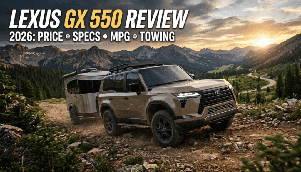Lexus GX 550 Review: 2026 Price, Specs, MPG & Towing 