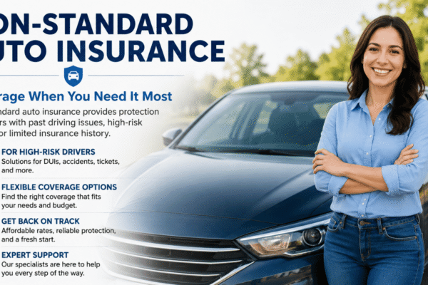 Non-Standard Auto Insurance Explained: Coverage, Costs, Eligibility, SR-22 Requirements, and How to Save Money