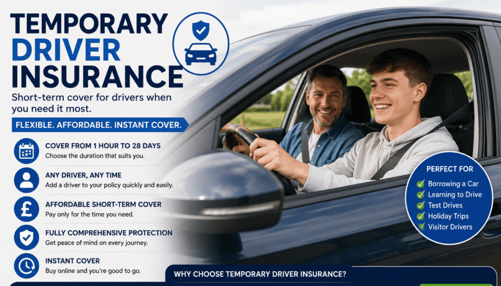 Temporary Driver Insurance: How to Choose Short-Term Cover Without Costly Mistakes? 
