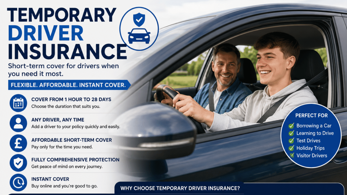 Temporary Driver Insurance: How to Choose Short-Term Cover Without Costly Mistakes? 