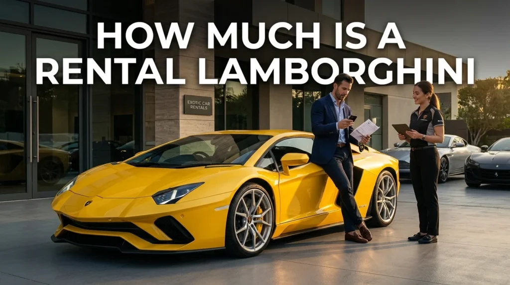 How Much Is a Rental Lamborghini? All You Need to Know About U.S. Prices, Rental Fees, and the Total Cost You’ll Really Pay