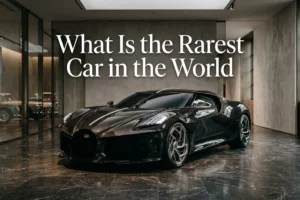 What Is the Rarest Car in the World
