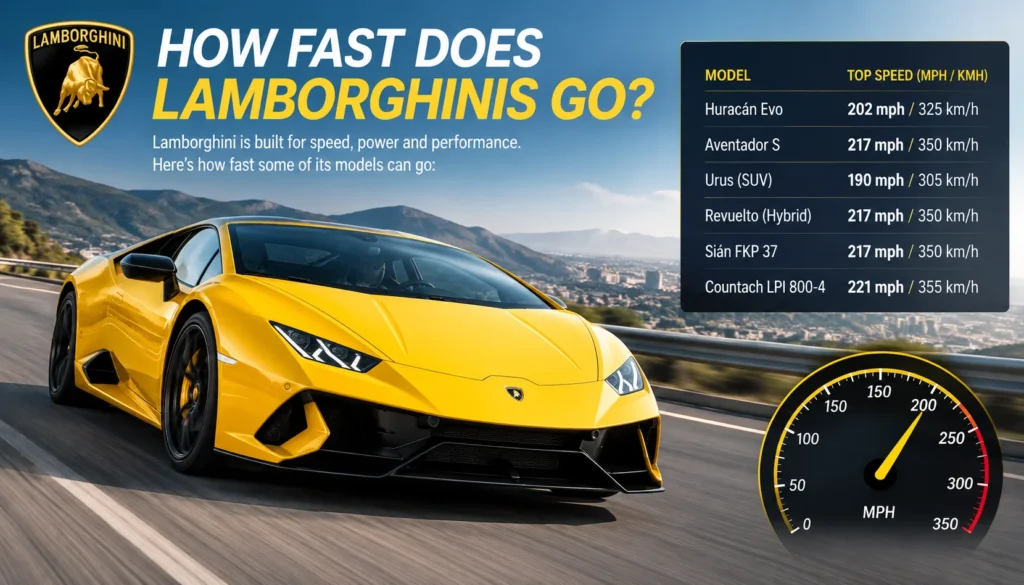 How Fast Does Lamborghinis Go: The Ultimate Guide to Top Speeds, Model Comparisons, Expert Picks & More