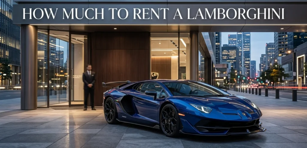 How Much to Rent a Lamborghini in the U.S.? Complete 2026 Guide to Rental Costs, Daily Rates, Fees, Insurance, Deposits, and Booking Tips