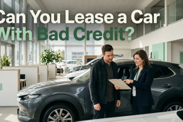 Can You Lease a Car With Bad Credit