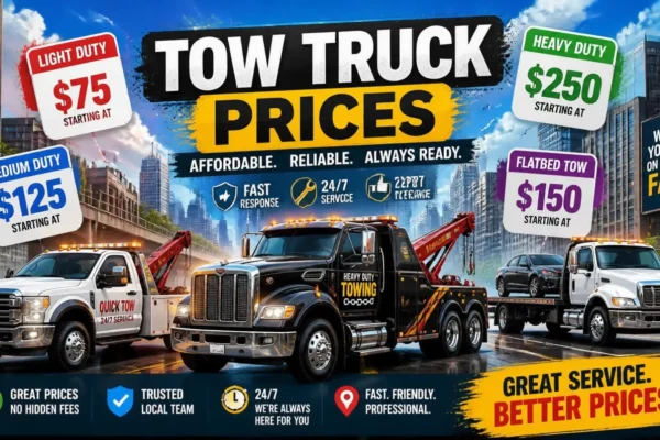 Tow Truck Prices